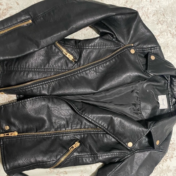 Faux Leather Jacket - Picture 3 of 3